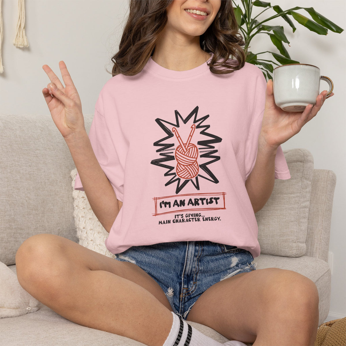 I'm An Artist Tee | Funny Crochet Gift Shirt