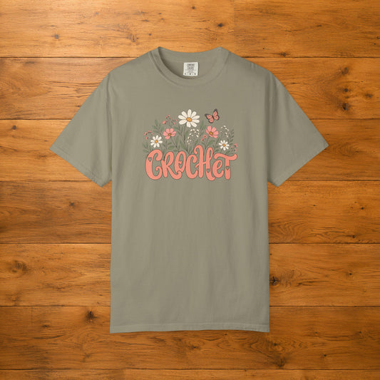 Crochet Wildflower Tee