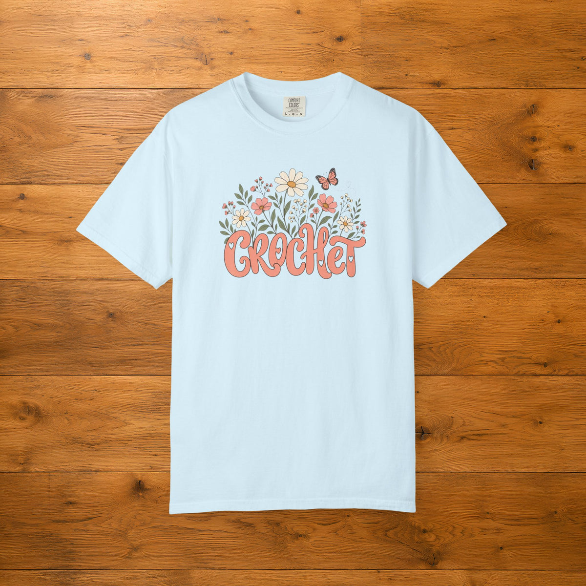 Crochet Wildflower Tee