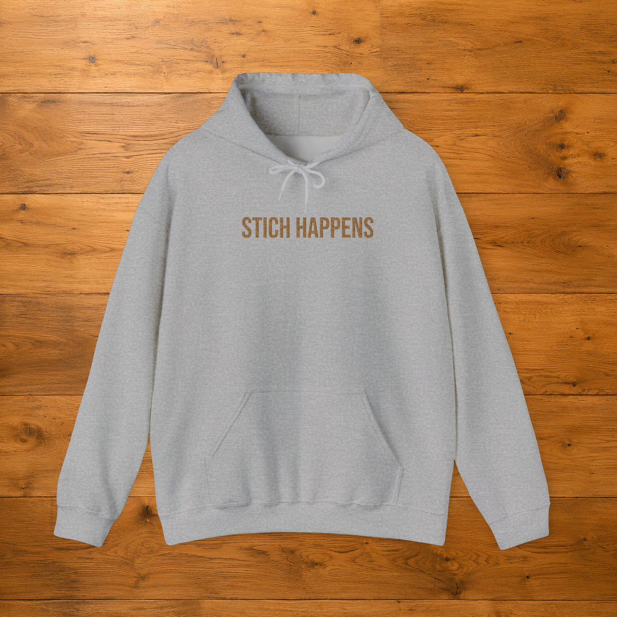 Stitch Happens Embroidered Hoodie | Crochet Gift