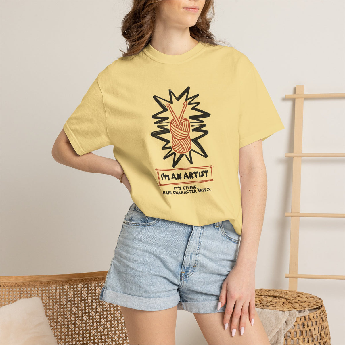 I'm An Artist Tee | Funny Crochet Gift Shirt
