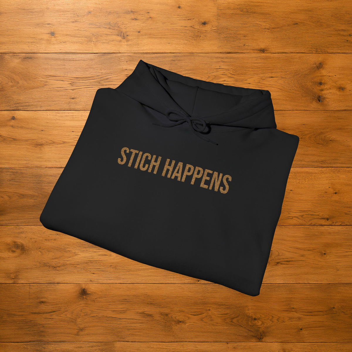 Stitch Happens Embroidered Hoodie | Crochet Gift
