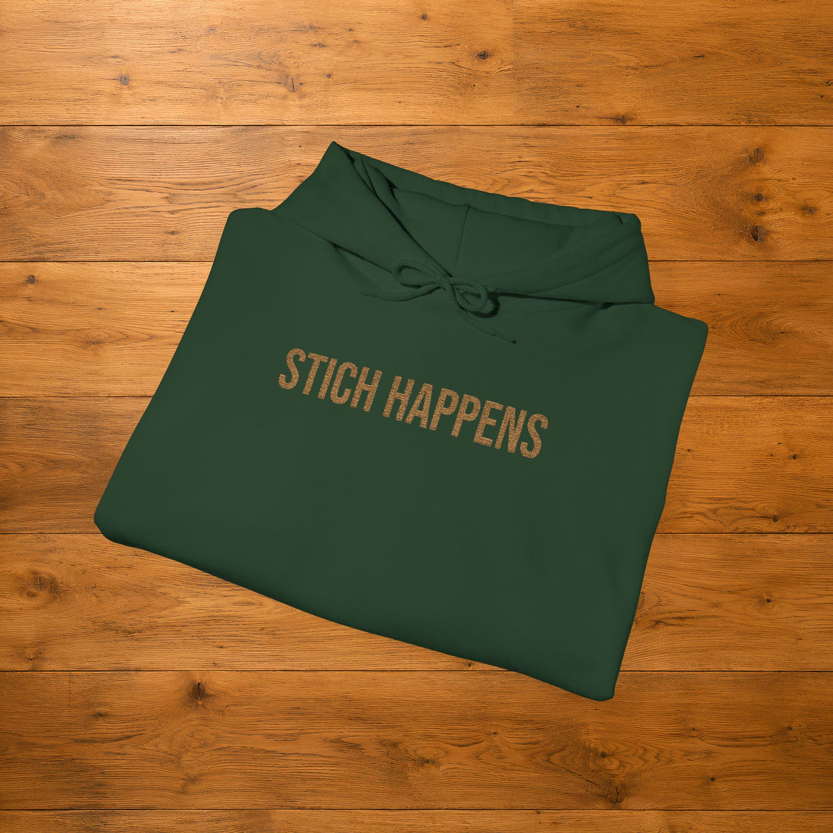 Stitch Happens Embroidered Hoodie | Crochet Gift