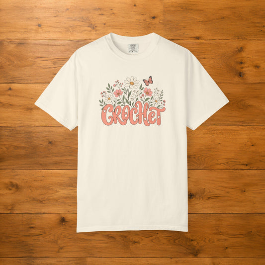 Crochet Wildflower Tee