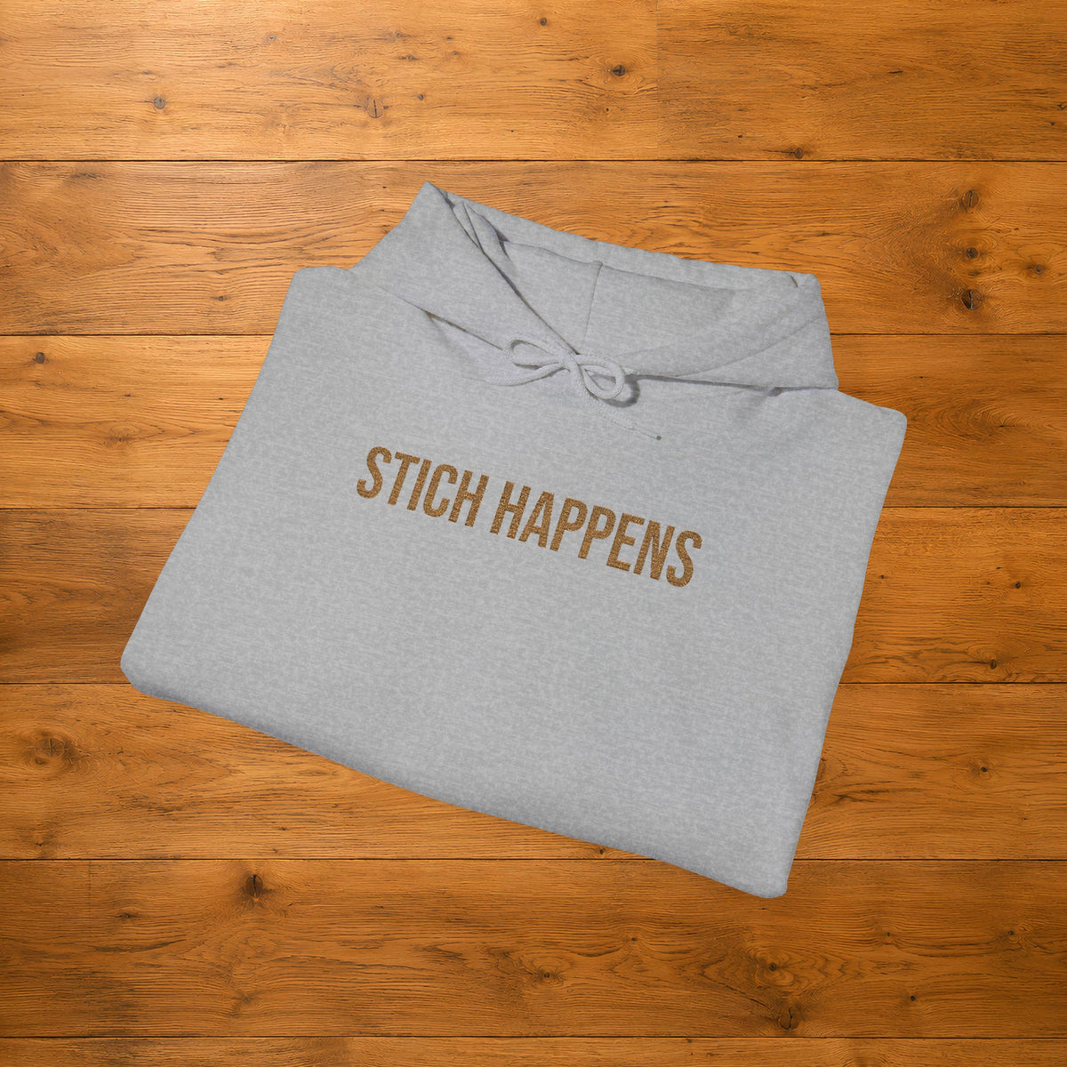 Stitch Happens Embroidered Hoodie | Crochet Gift