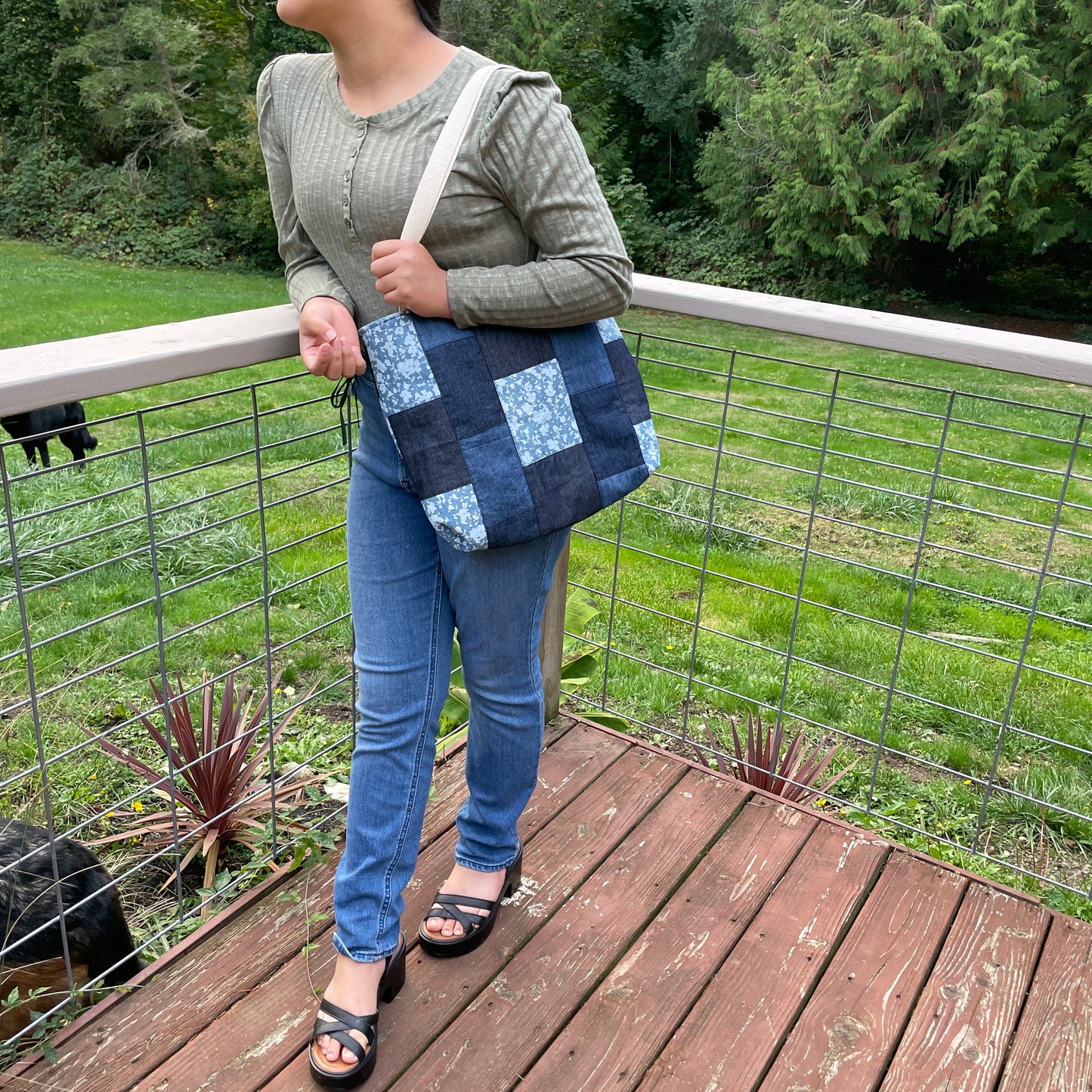 Denim Tote