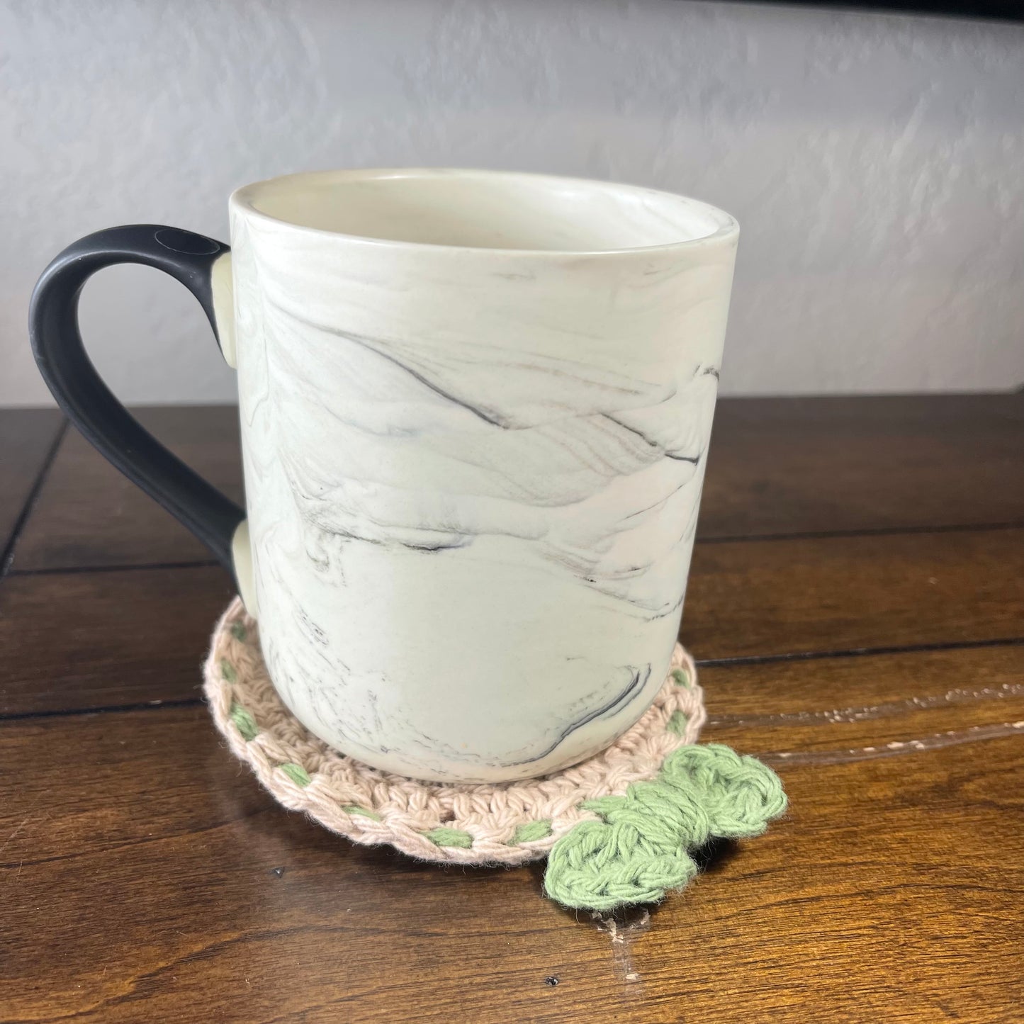 Crocheted Christmas Coasters - Pack of 4