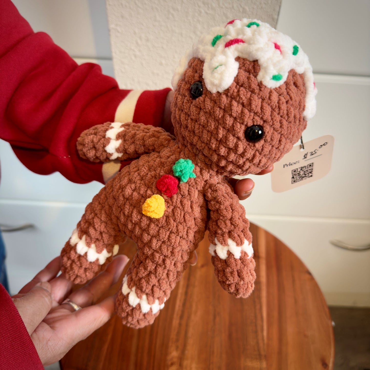 Gingerbread Man Plushie