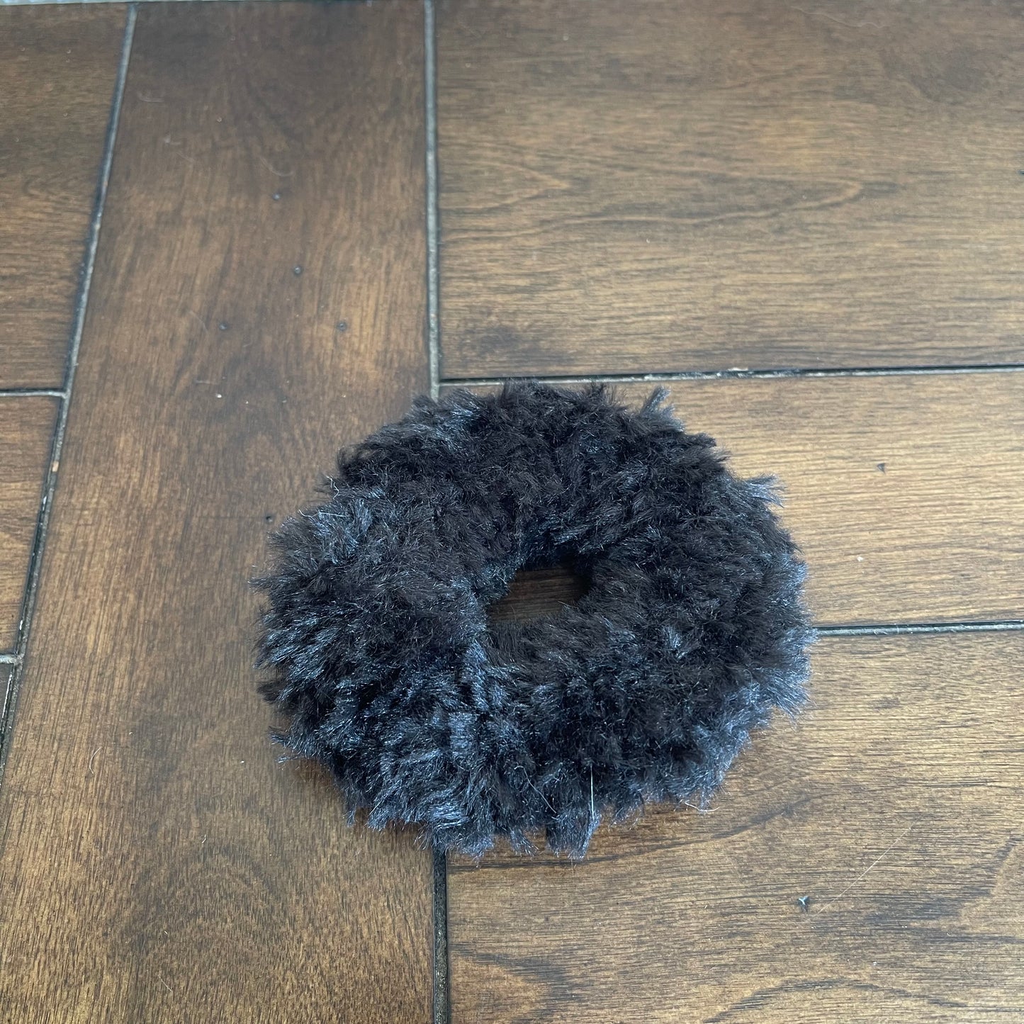 Crocheted Fluffy Scrunchies