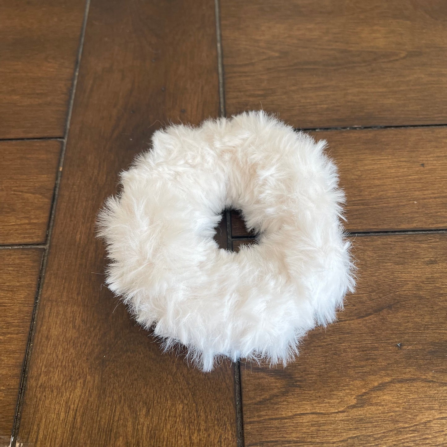 Crocheted Fluffy Scrunchies